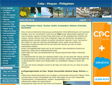 Tablet Screenshot of cebu-life.de
